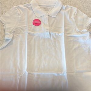 Children’s Place White Polo Shirt Classic Design